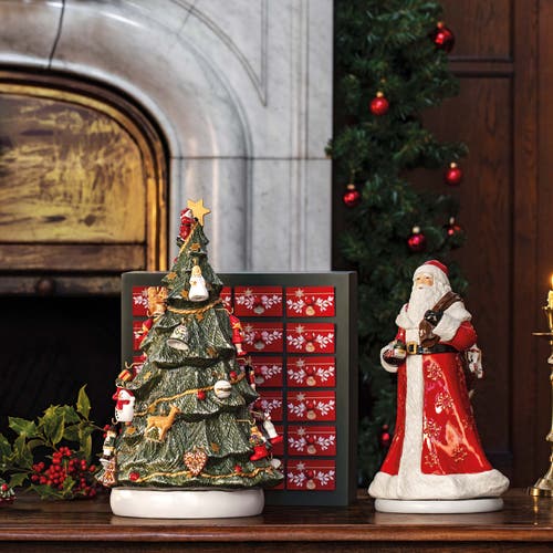 Villeroy & Boch Christmas Toys Memory Advent Calendar 3d Tree In Multi