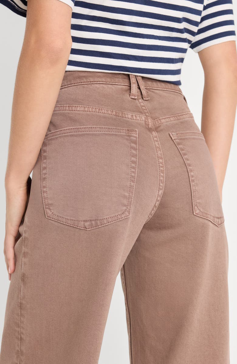 Good American Wide Leg Jeans, Alternate, color, Hearth