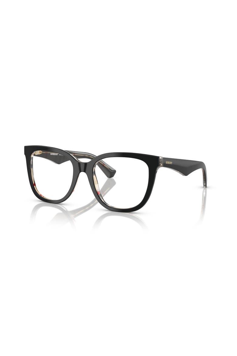 53mm Square optical glasses, Main, color, Black