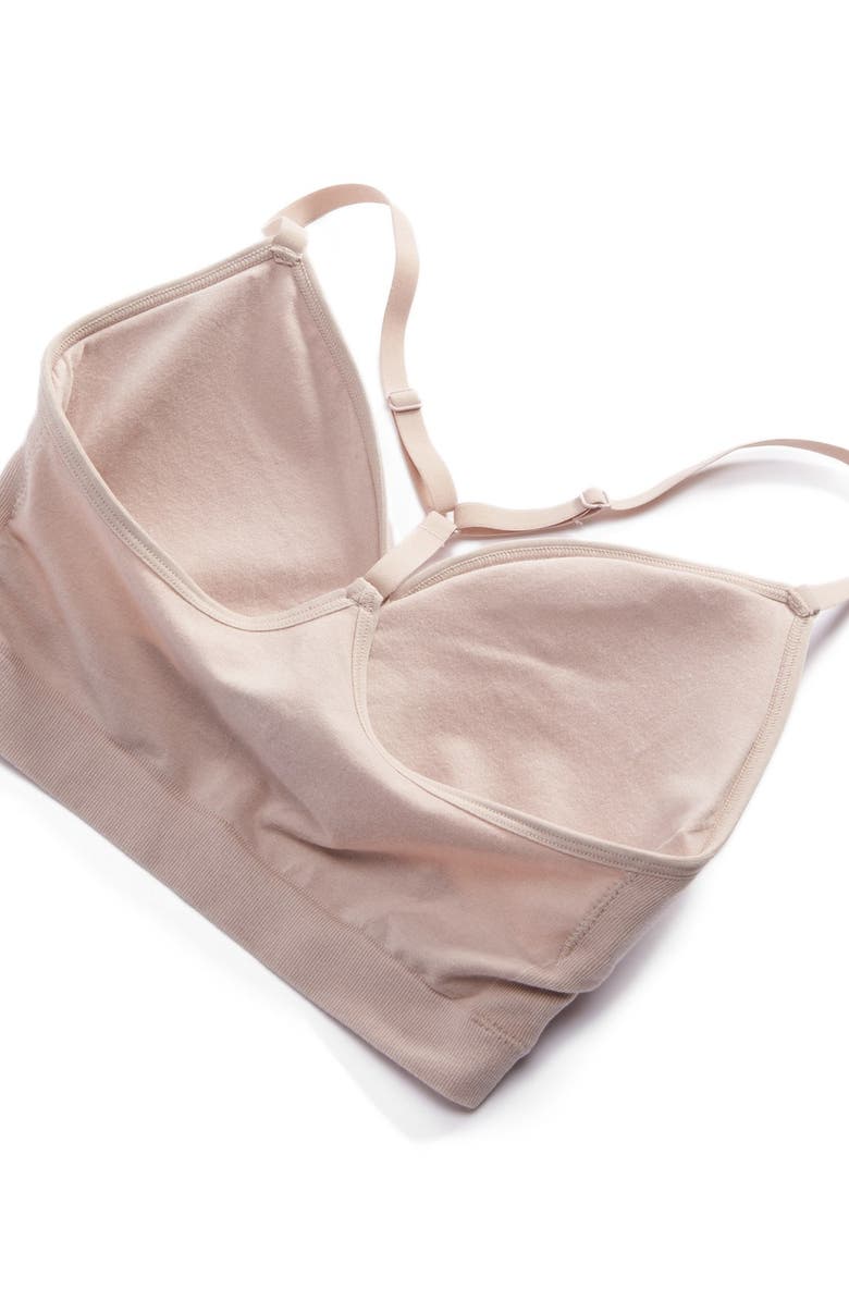 Yummie 'Emmie' T-Back Bralette, Alternate, color,