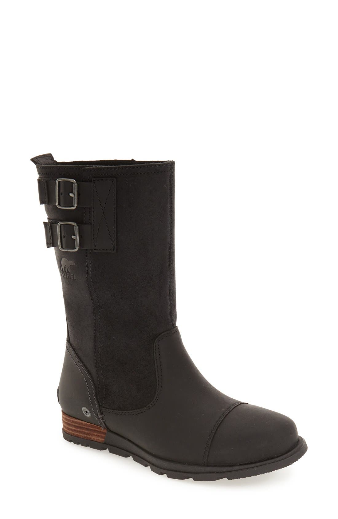 'Major' Boot, Main, color, BLACK