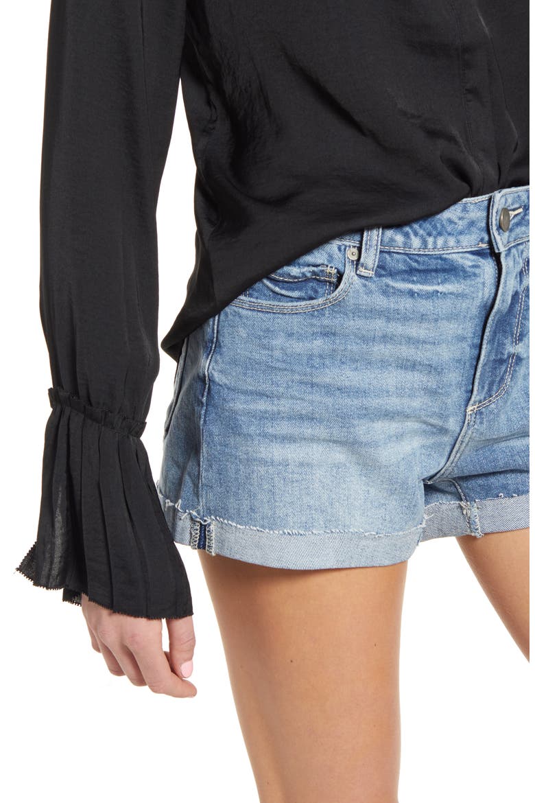 Abriana Shirt, Alternate, color, BLACK