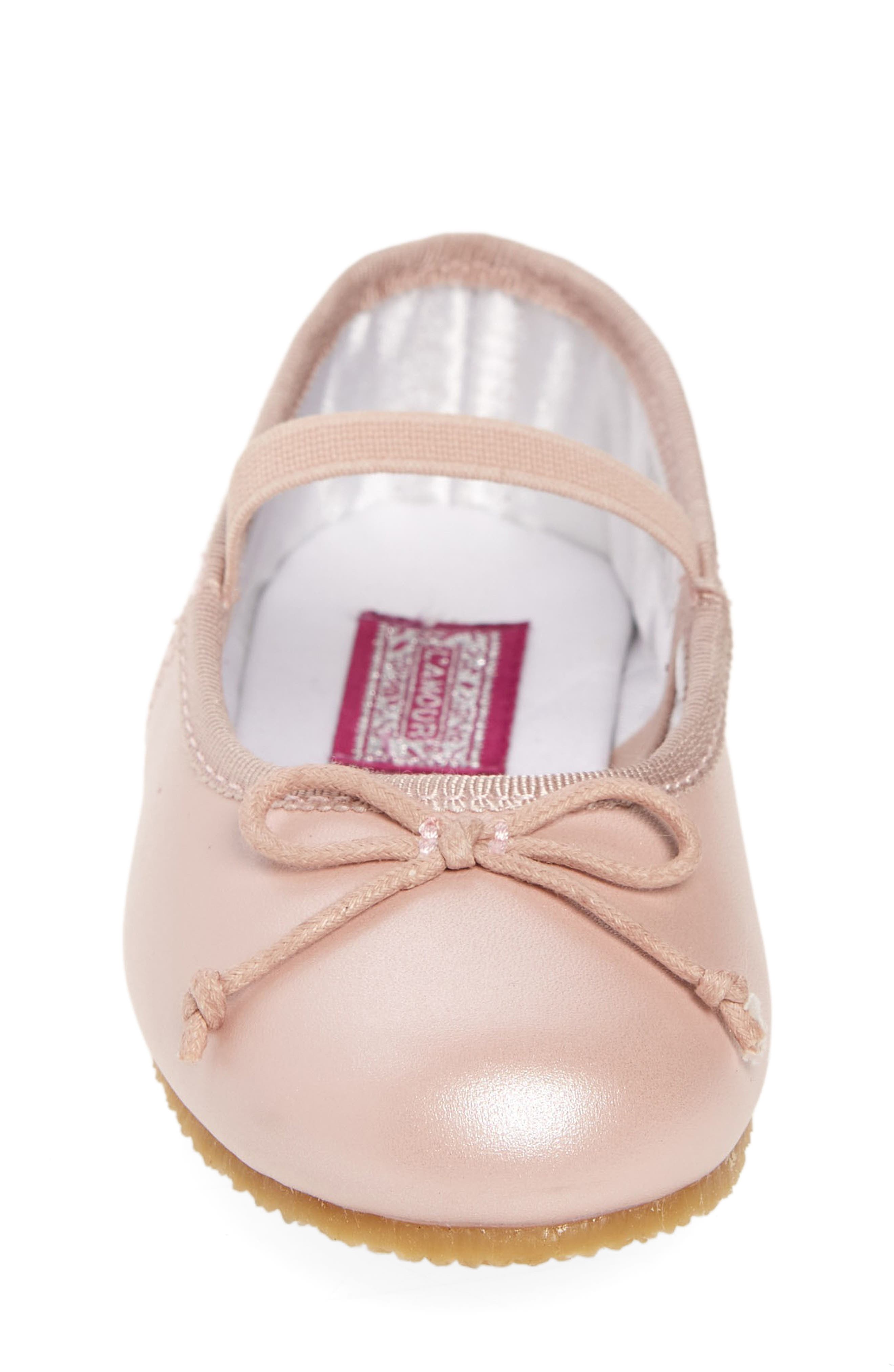 Kids' Alia Ballerina Flat, Alternate, color, PINK