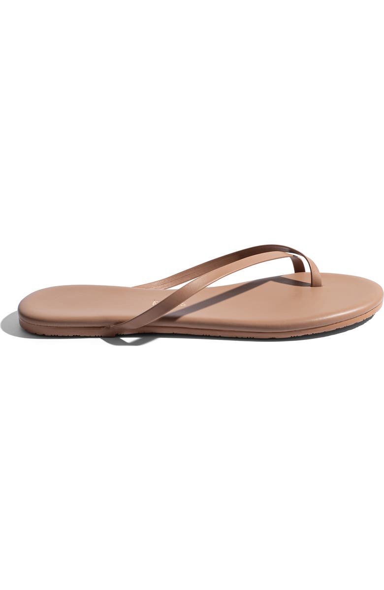 TKEES Riley Metallic Flip Flop, Alternate, color, Beach Bum