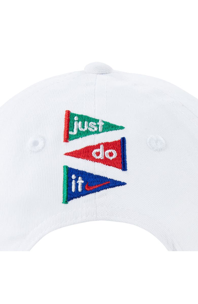 Nike Kids' Logo Cotton Baseball Cap, Alternate, color, 