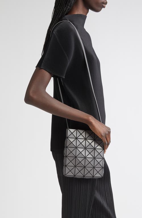 Bao Bao Issey Miyake Prism Matte Crossbody Bag In Gray