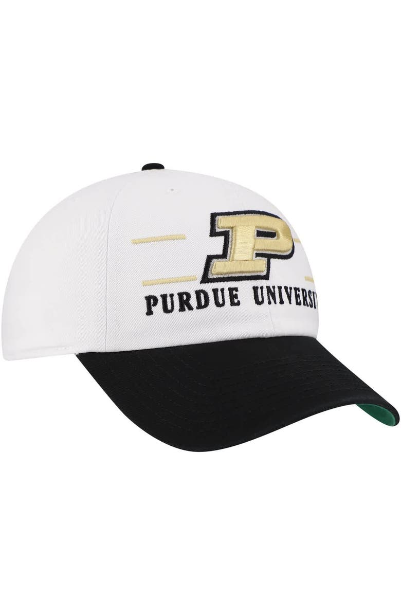 '47 Men's '47 White Purdue Boilermakers Gridiron Clean Up Adjustable Hat, Alternate, color, White
