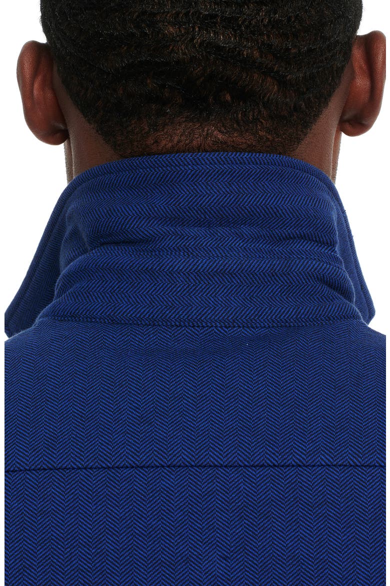 Elbridge Solid Twill Stretch Shirt Jacket, Alternate, color, BLUE
