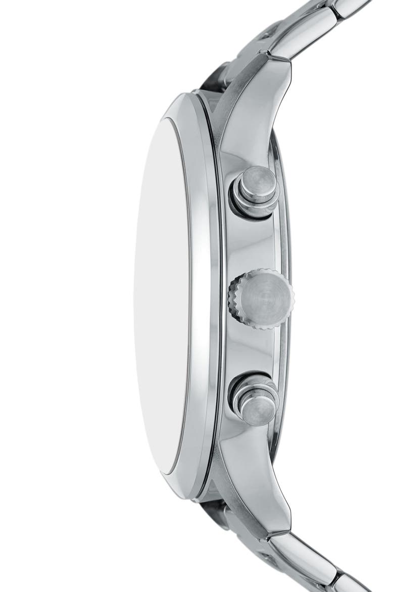 Bennett Multifunction Bracelet Watch, 45mm, Alternate, color, SILVER