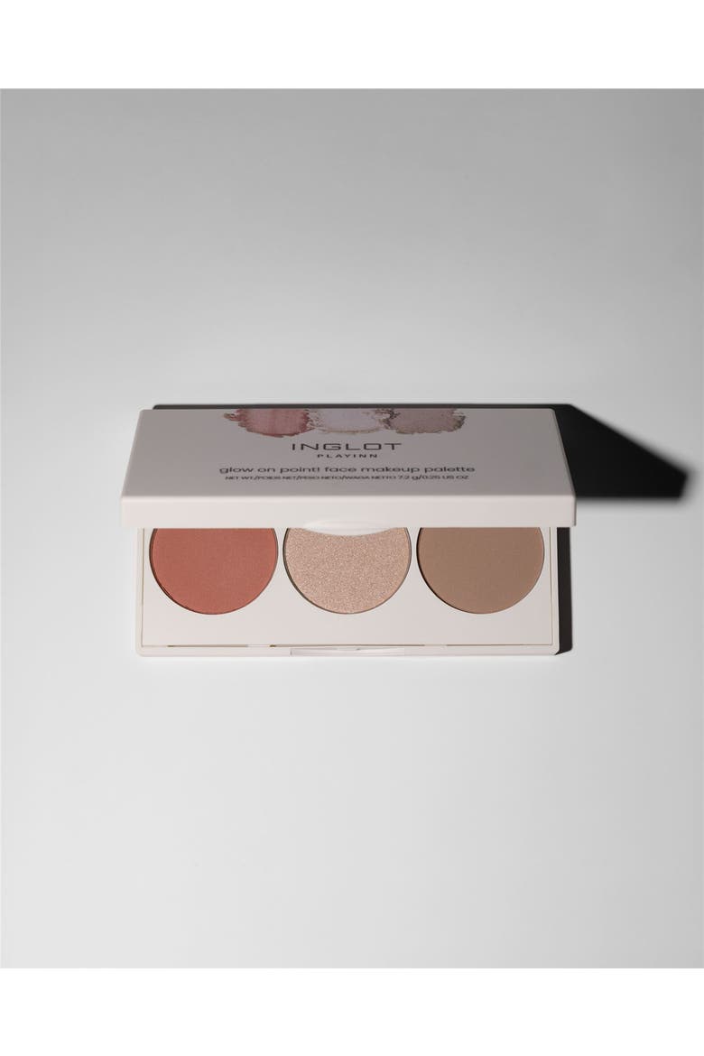 Playinn Glow On Point! Face Makeup Palette, Alternate, color, Glow On Point!