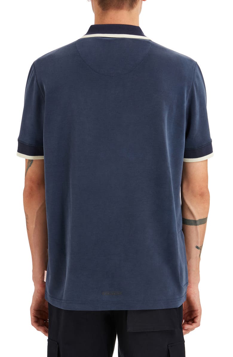 Sealskinz Hethersett Tipped Polo, Alternate, color,