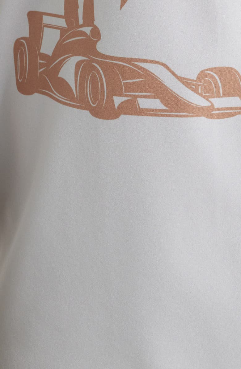 MAVRANS Victory Lap Palm Weekend Short Sleeve Button-Up Shirt, Alternate, color, Red Multi