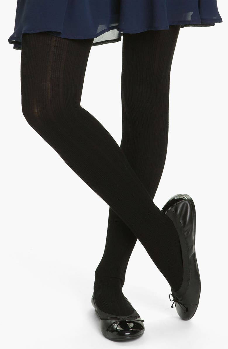 Frenchi <sup>®</sup> Ribbed Tights, Main, color,