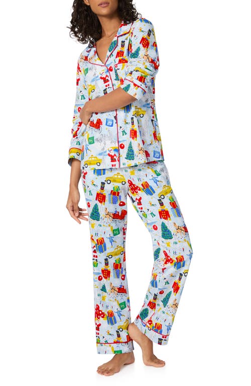 Bedhead Pajamas Print Stretch Organic Cotton Pajamas In Multi