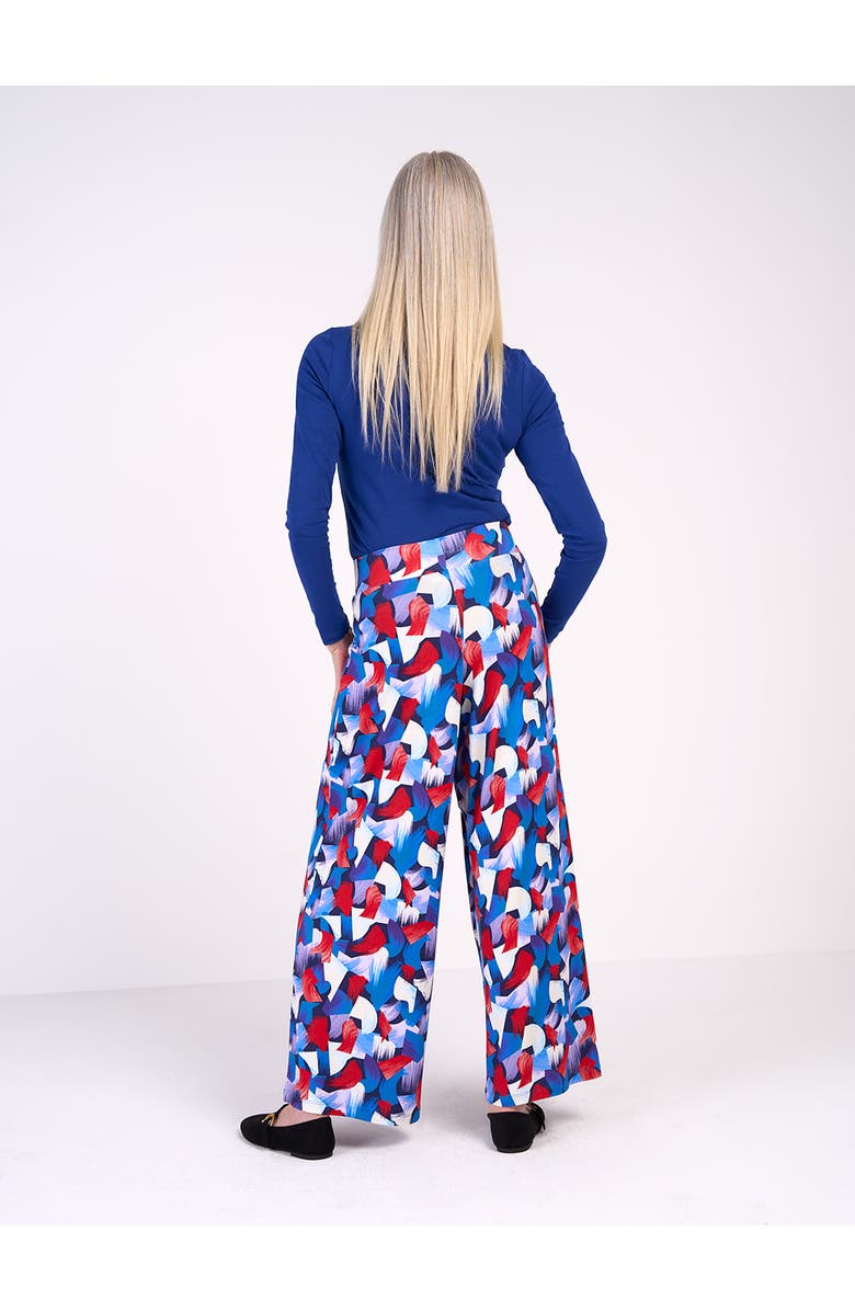 Kettlewell Geo Printed Palazzo Trousers, Alternate, color, Winter Geo