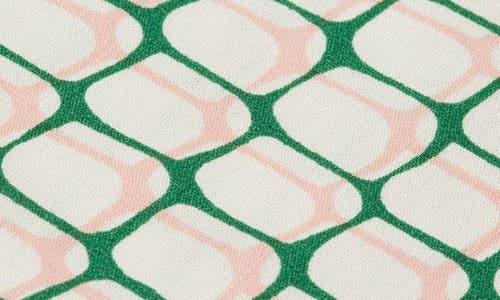 Scotch & Soda Kids' Geo Print Camp Shirt In Doubles Net