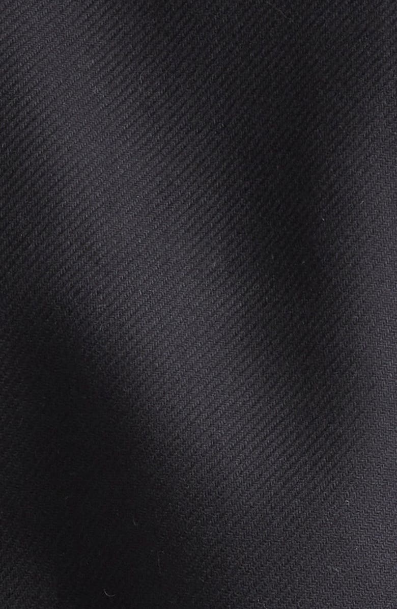 AMIRI Bones Wool Blend Varsity Jacket, Alternate, color, Black White