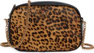 Sam Edelman Nylie Genuine Calf Hair Leather Camera Bag