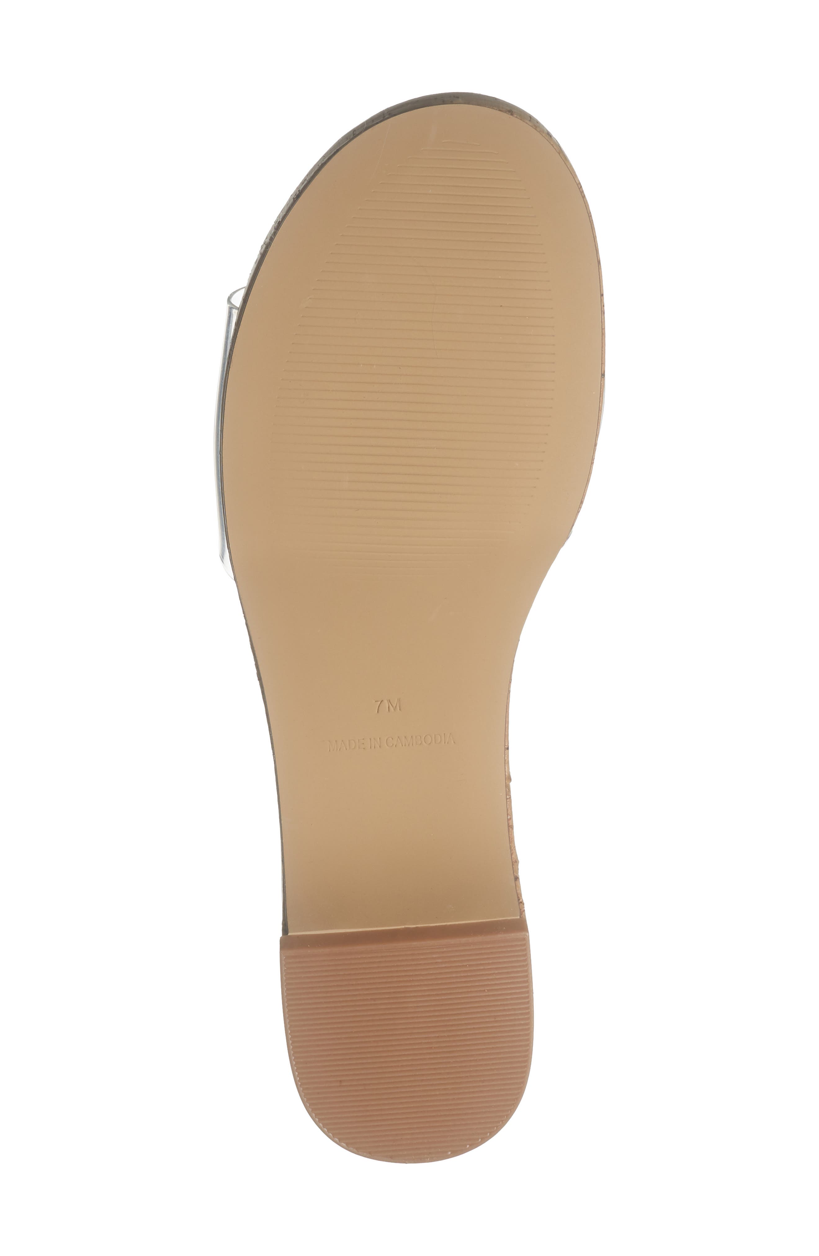 Steve Madden Corina Sandal, Alternate, color, Clear