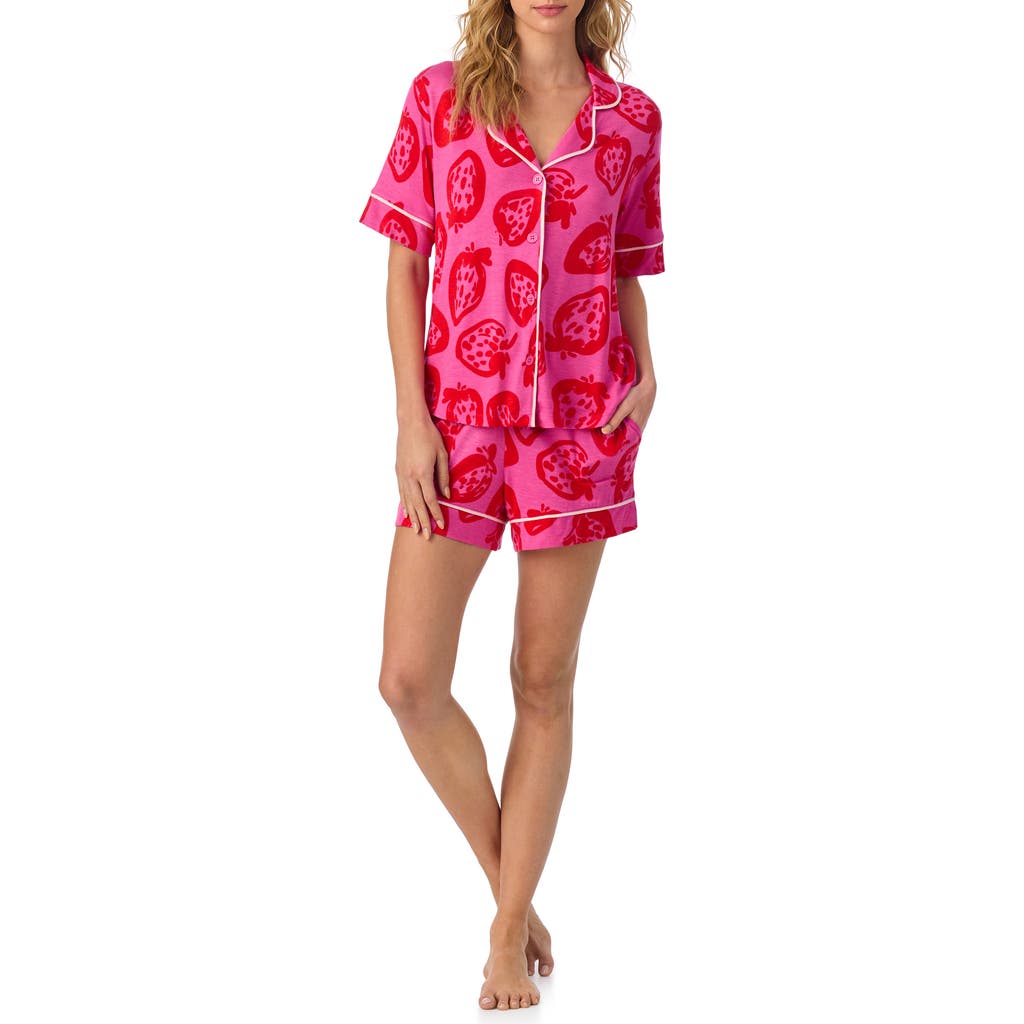 Room Service Pjs Print Short Pajamas