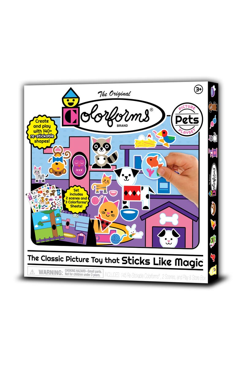 COLORFORMS Playmonster, Picture Play Set Pets, Kids, Alternate, color, Multicolored