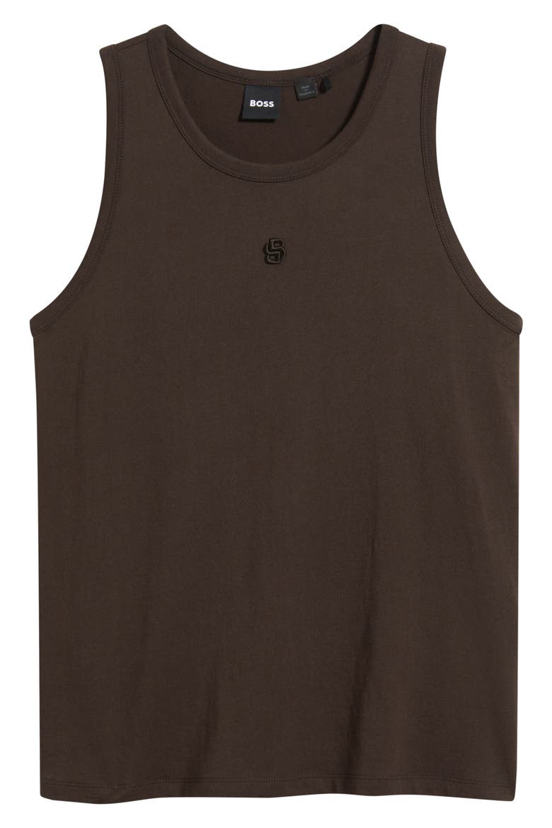 Eveysa Knit Tank, Alternate, color, CAVE BROWN