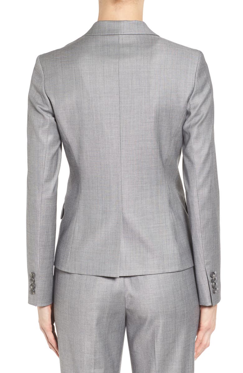 Classiques Entier<sup>®</sup> Wool Blend One-Button Suit Jacket, Alternate, color, 