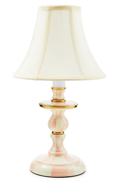 Courtly Check Candlestick Lamp
