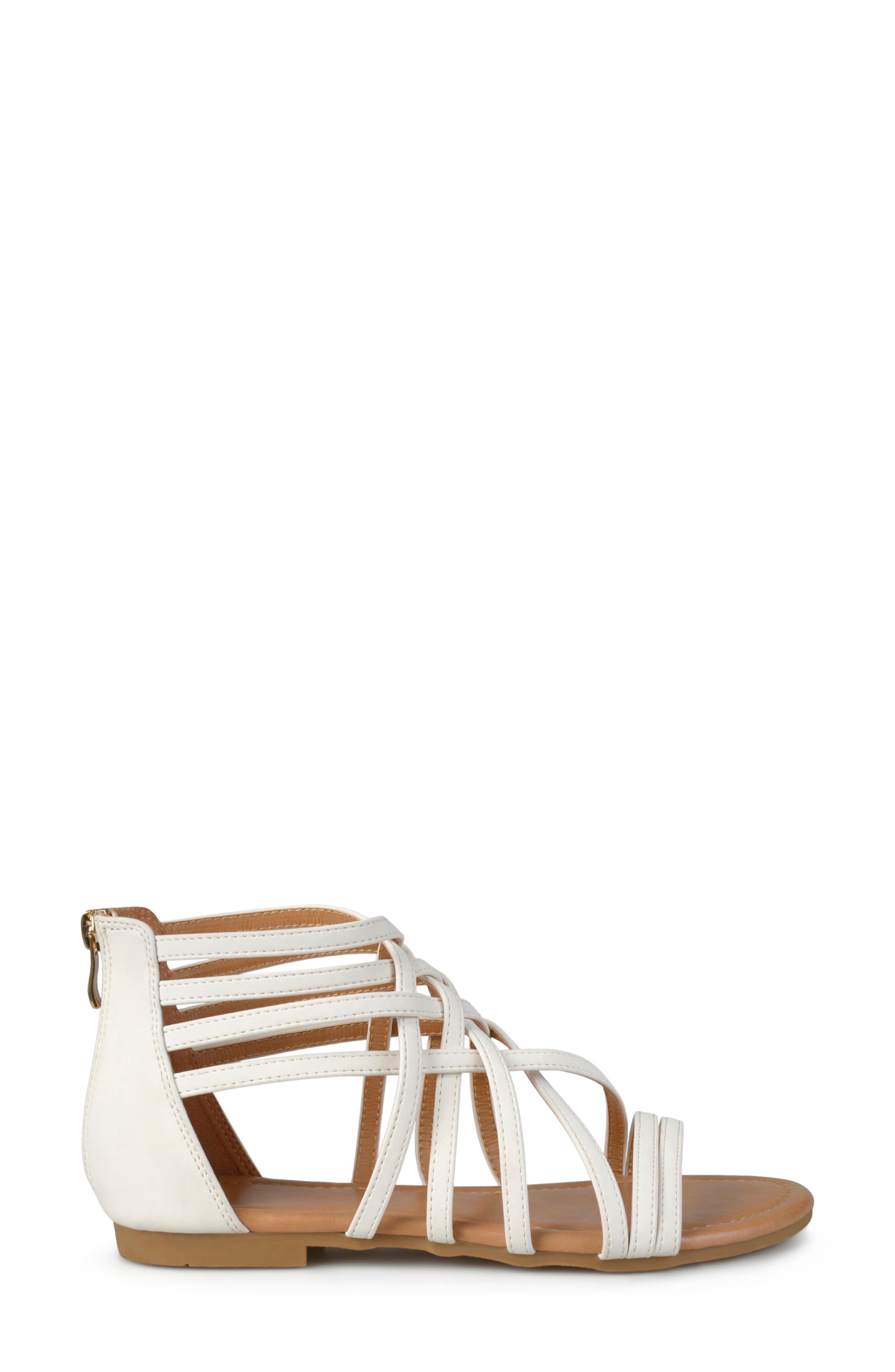 Journee Collection Hanni Strappy Gladiator Sandal, Alternate, color, 