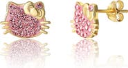 Hello Kitty Crystal Studs