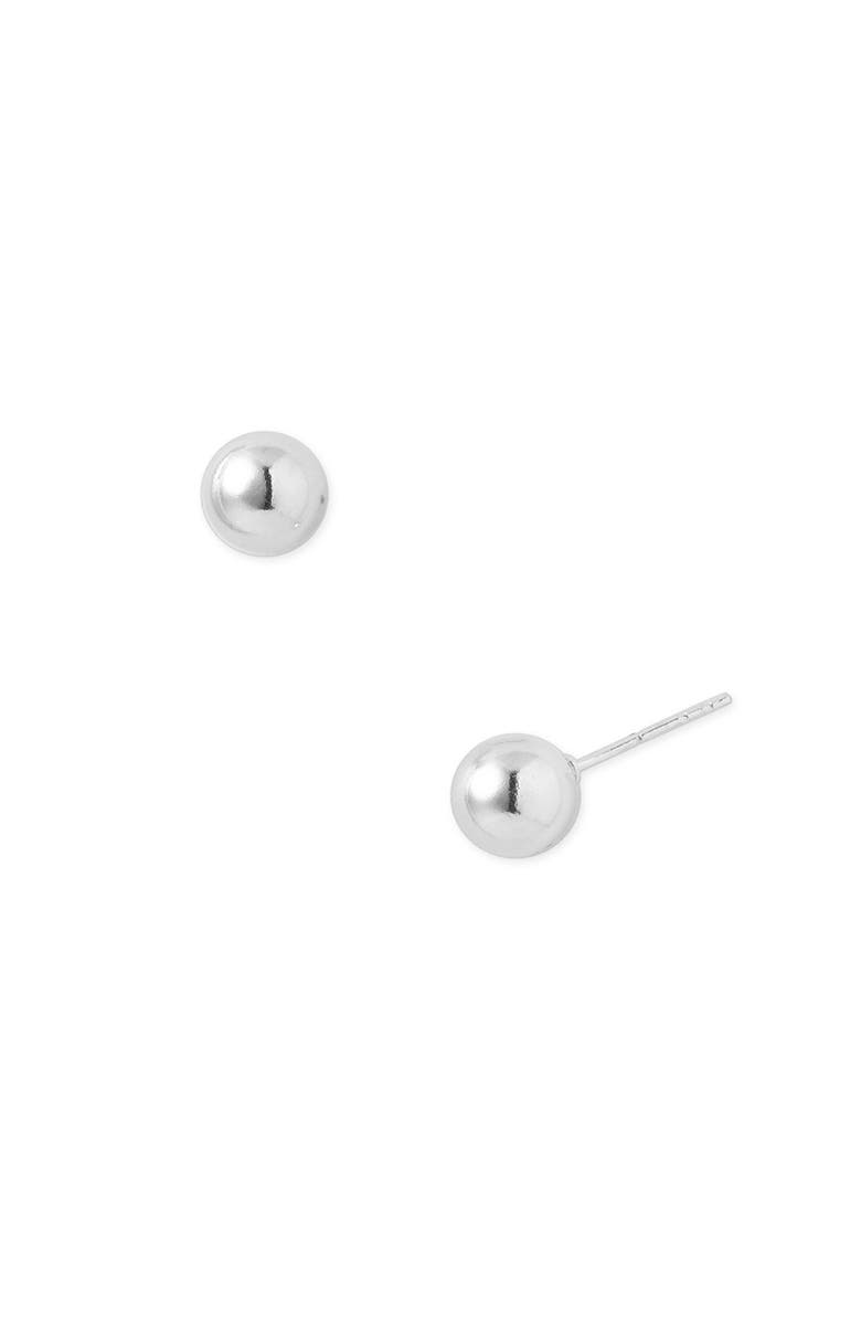 Argento Vivo Sterling Silver Argento Vivo Ball Stud Earrings, Main, color, 