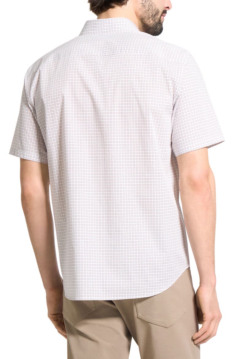 Irving Short Sleeve Button-Up Shirt, Alternate, color, PORT MULTI