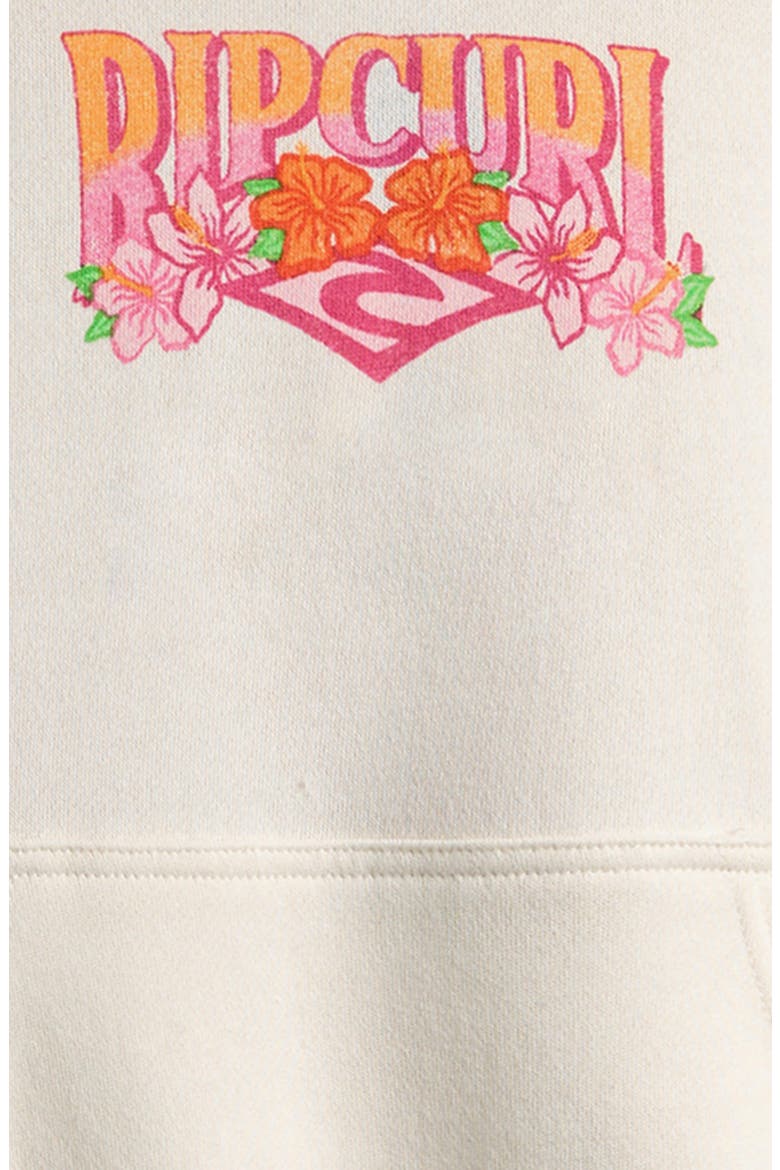 Kids' Tropical Dawn Hoodie, Alternate, color, BONE