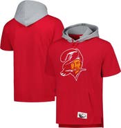 Mitchell & Ness Men's Mitchell & Ness Red Tampa Bay Buccaneers Postgame Short Sleeve Hoodie