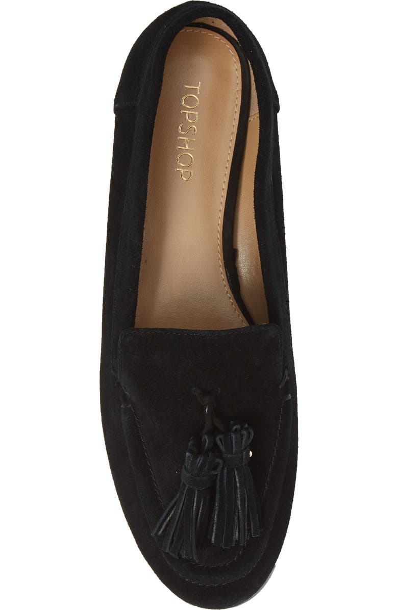Topshop Lexi Loafer, Alternate, color,