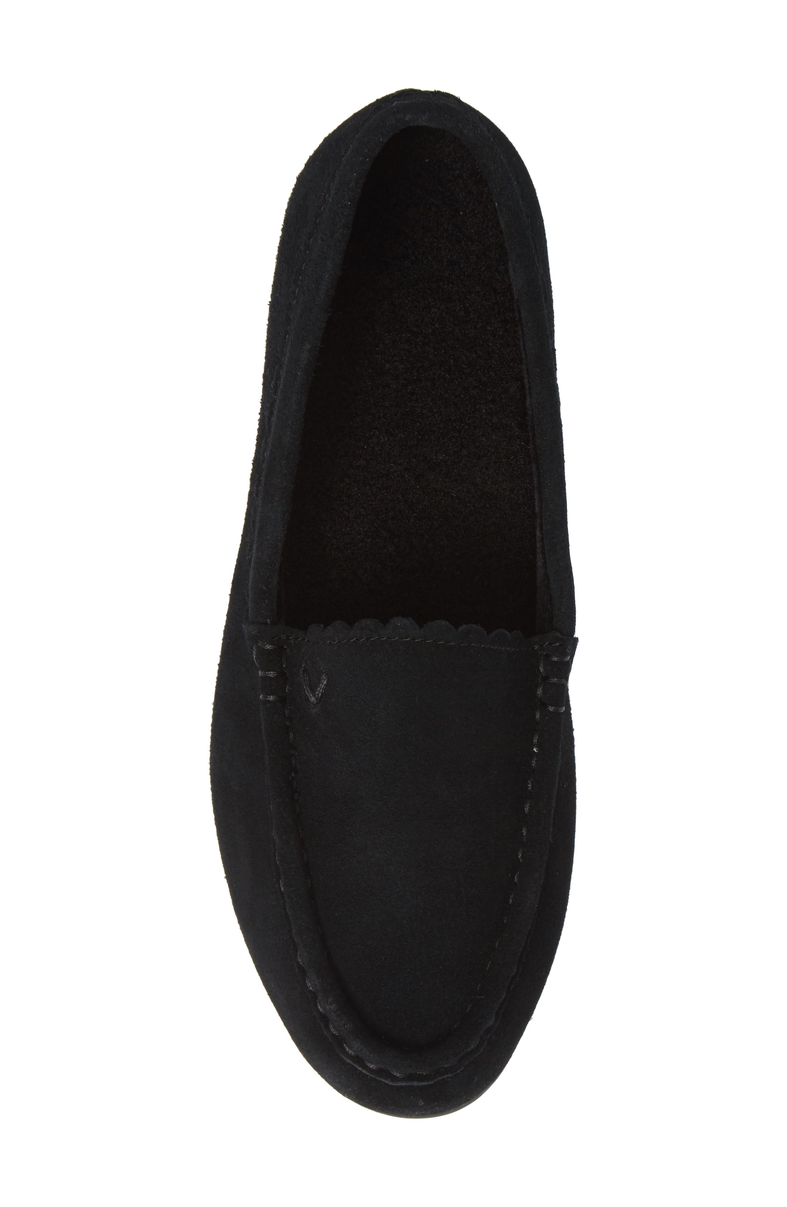 McKenzie Moccasin, Alternate, color, BLACK SUEDE