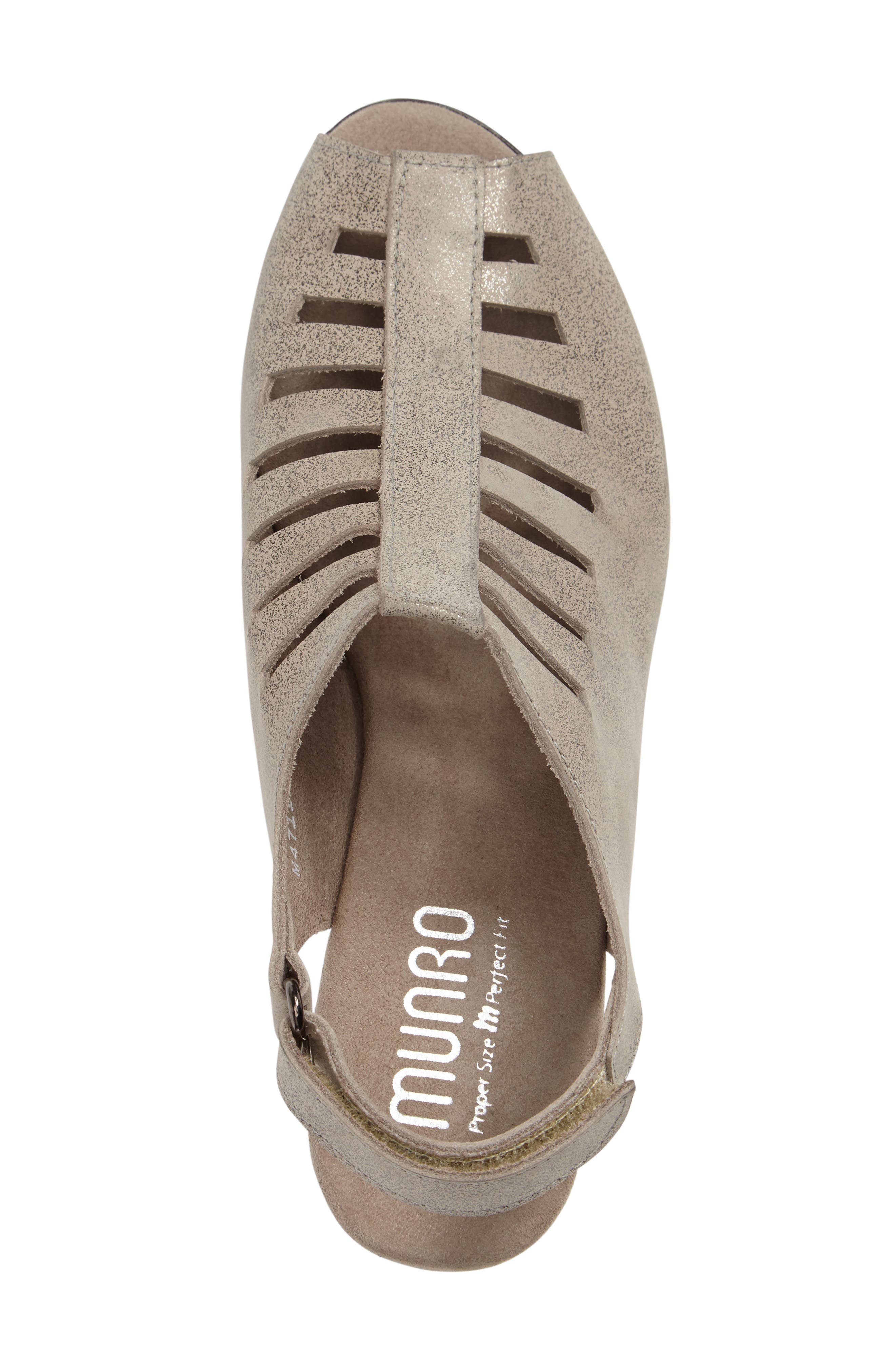 'Abby' Slingback Sandal, Alternate, color, SILVER METALLIC