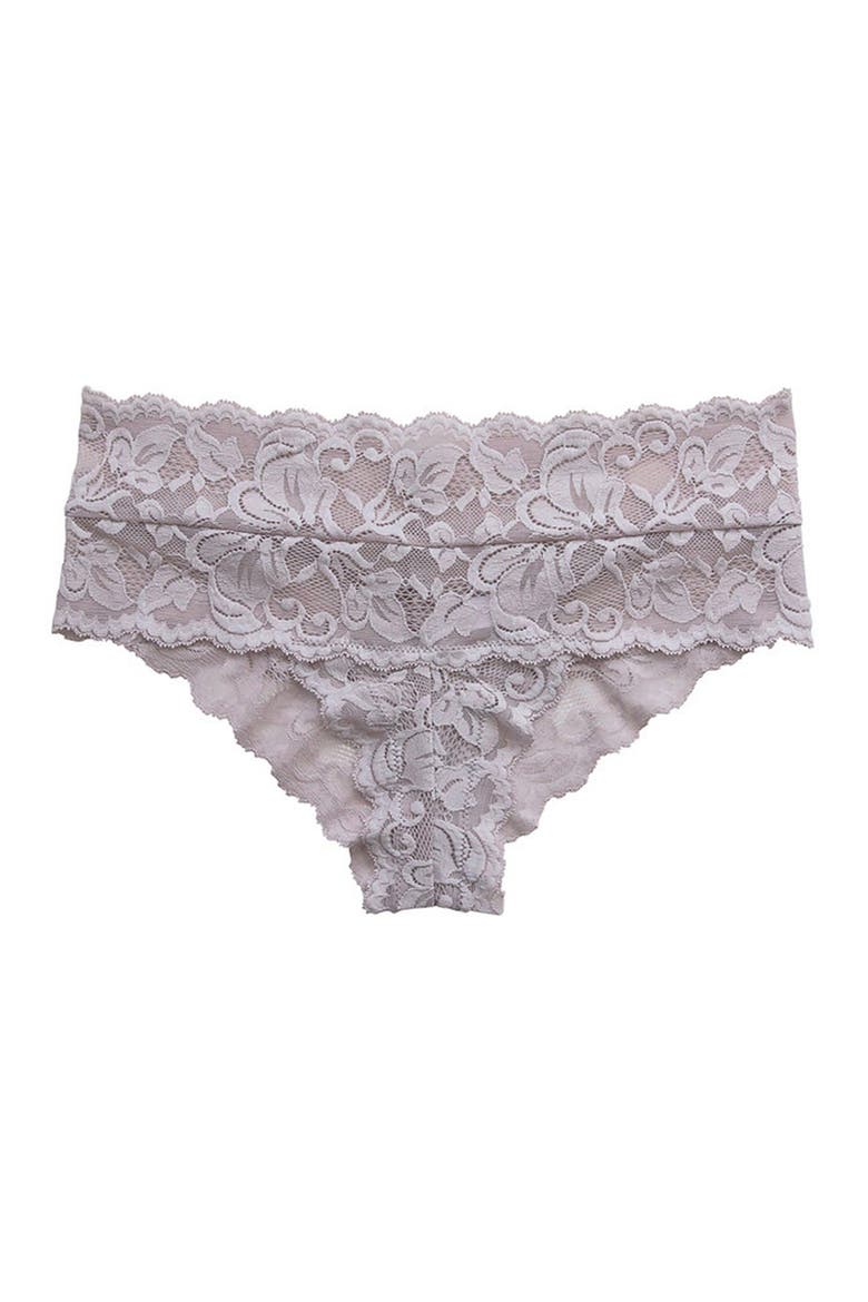 Vela High Waist Brazilian Panties, Alternate, color, MAUVE