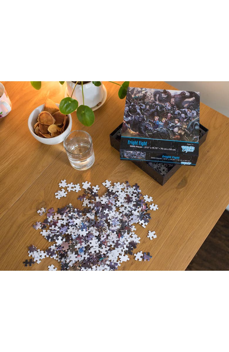 Toynk Fright Fight Horror Movie Villain Inspired 1000 Piece Jigsaw Puzzle, Alternate, color, Multi-Color