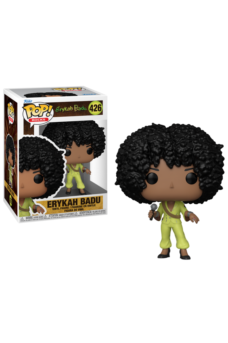 Erykah Badu (Essence Awards) Funko Pop! Rocks, Main, color, Multi-Color
