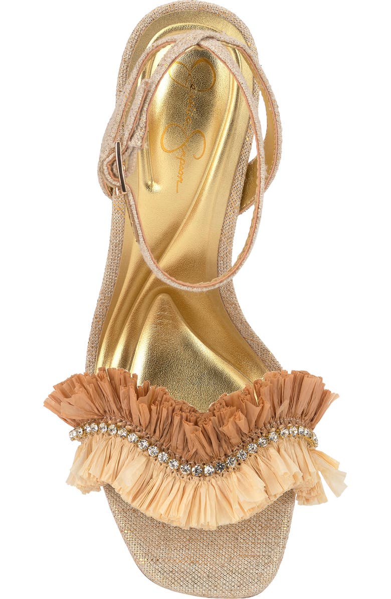 Jessica Simpson Omiena Ankle Strap Sandal, Alternate, color, Beige 01