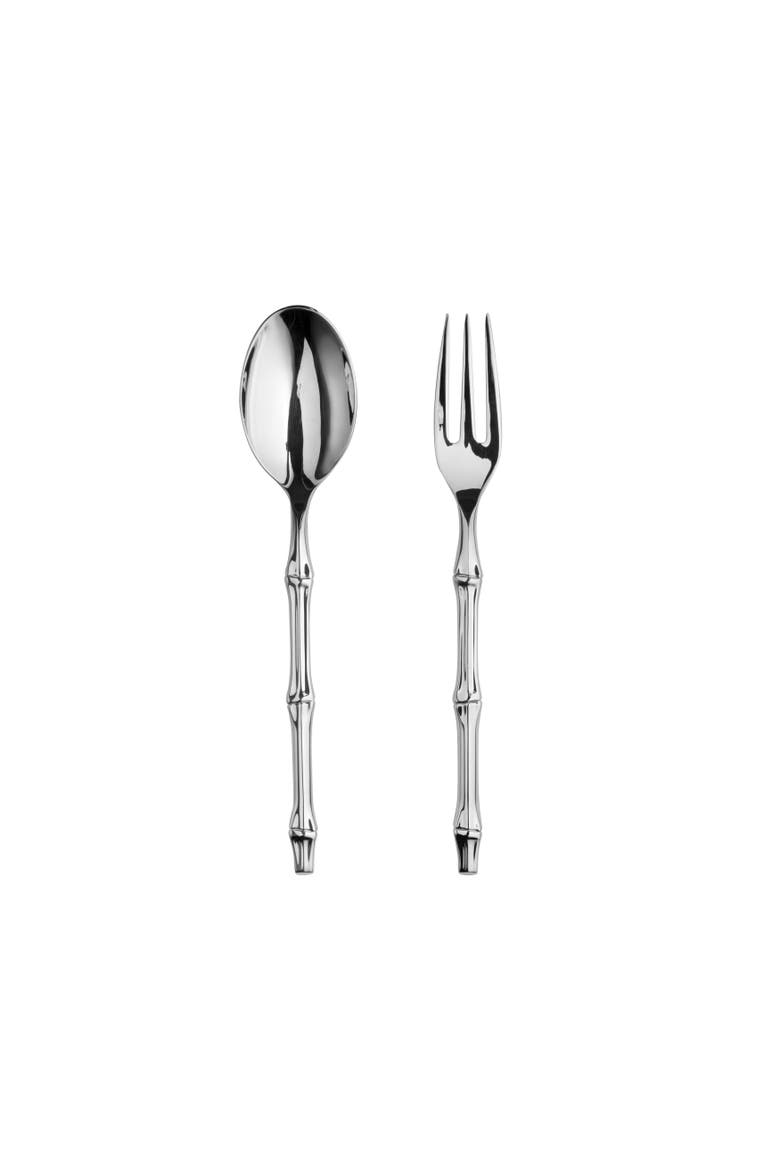 Bali Serving Set - 2 Pieces, Main, color, Silver