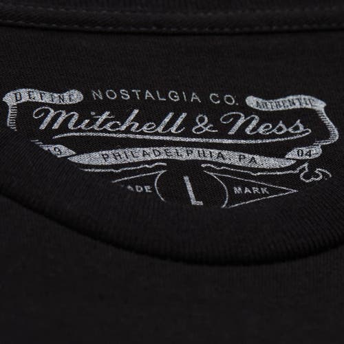 Mitchell & Ness Unisex  Stephen Curry Black Nba Real Big Face Player T-shirt