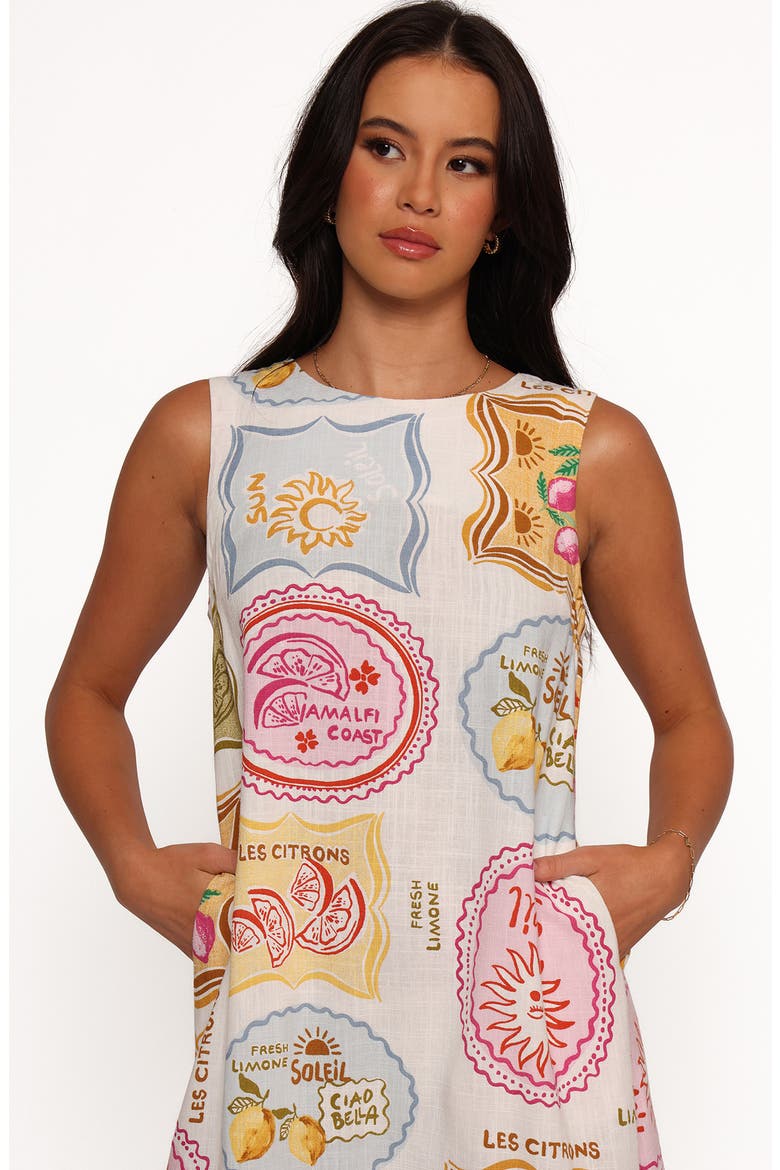 Zoe Allover Print Minidress, Alternate, color, BELLA