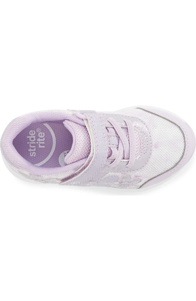 Stride Rite Lighted Glimmer Sneaker, Alternate, color, Lavender
