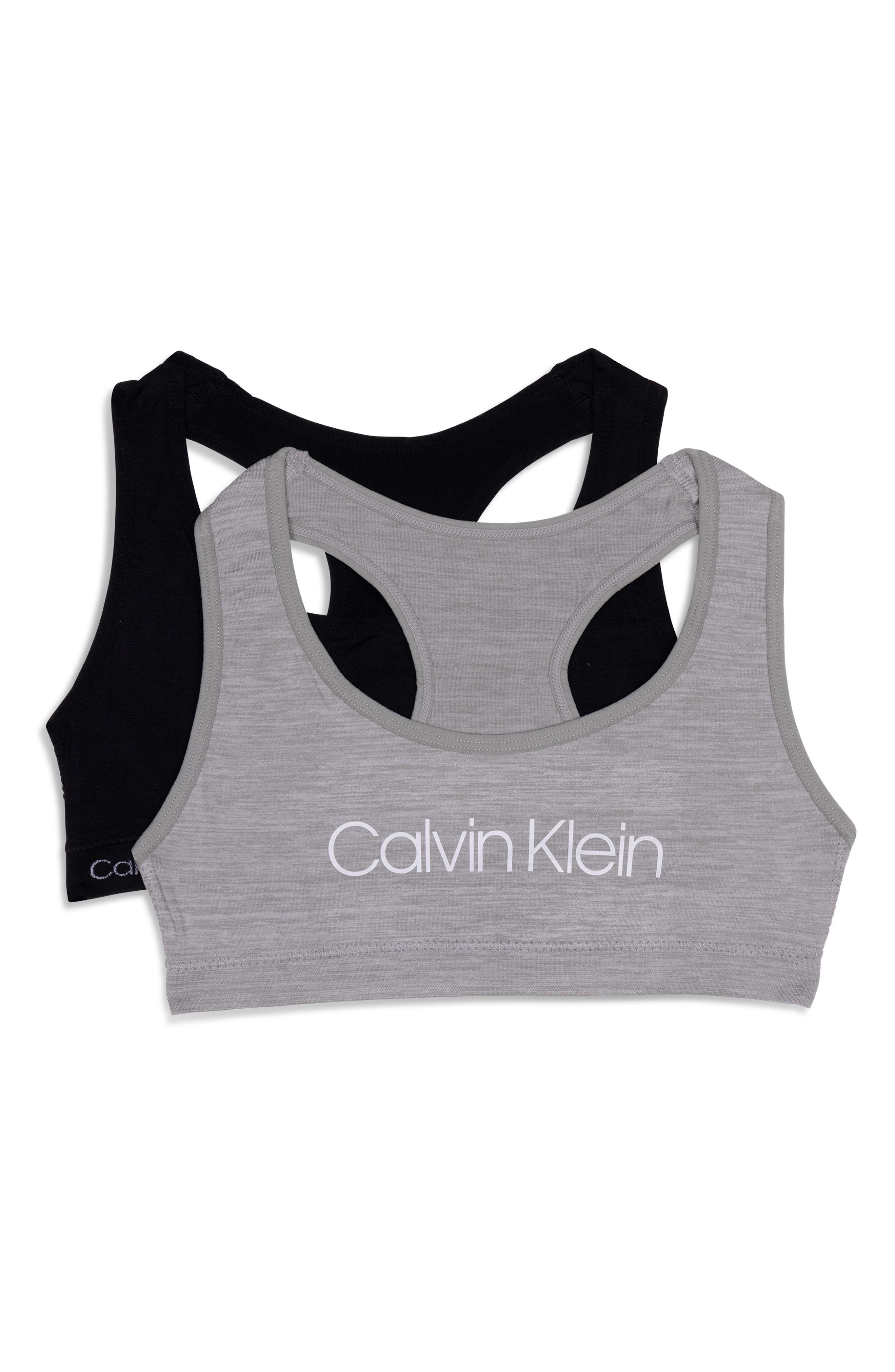 Calvin Klein Kids' Assorted 2-Pack Racerback Sports Bra