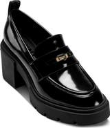 DKNY Tovella Penny Loafer Platform Pump