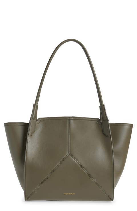 Small Victoria Leather Tote