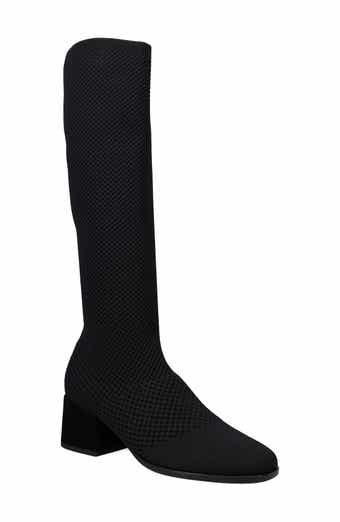 Eileen Fisher Paziz Knit Knee High Boot