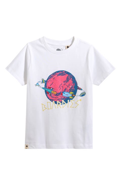 Kids' Rockets Cotton Graphic T-Shirt (Toddler, Little Kid & Big Kid)